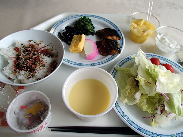 朝食バイキング